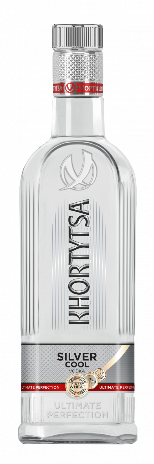 Khortytsa Silver Cool 0,5l 40% (holá láhev)