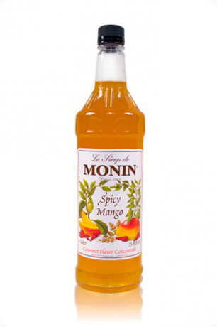 Monin Mango kořeněné/Mango Spicy sirup, 0,7l (holá lahev)