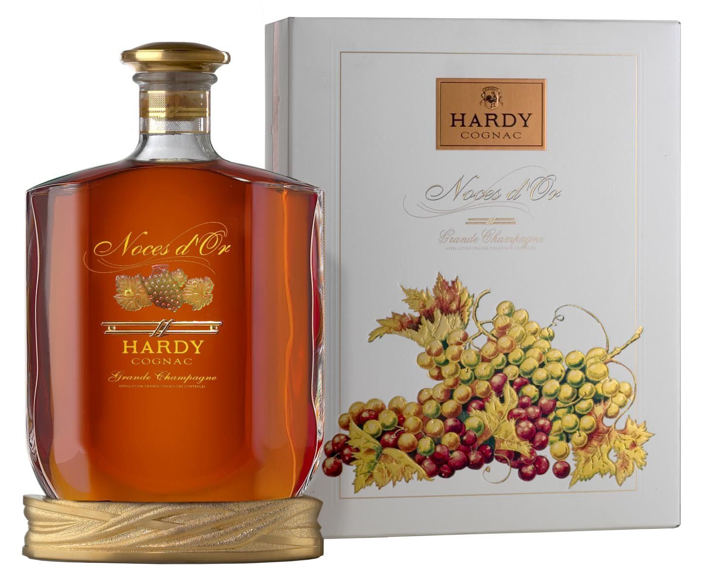 COGNAC HARDY Noces d'or 40% 0,75l (Kazeta)