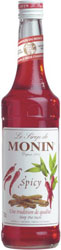 Monin Spicy - Kořeněný 0,7l (holá láhev)