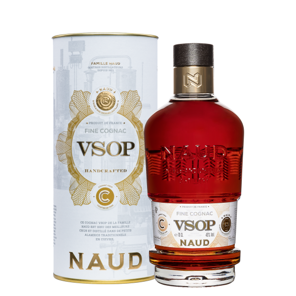 Cognac NAUD VS 40% 0,7l (Tuba)