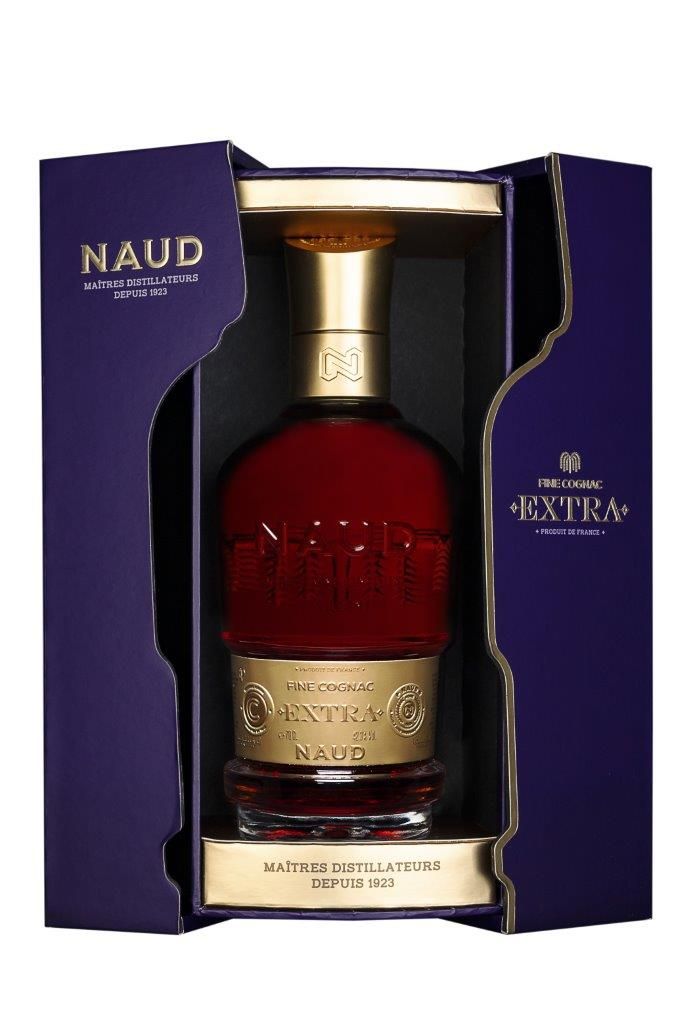 Cognac NAUD Extra 42,3% 0,7l (Tuba)