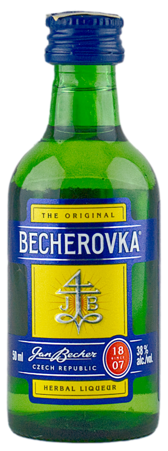 Becherovka 0,05l 38% (holá láhev)