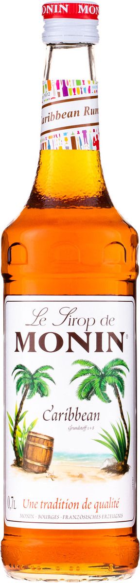Monin Caribbean - Rum 0,7l (holá láhev)
