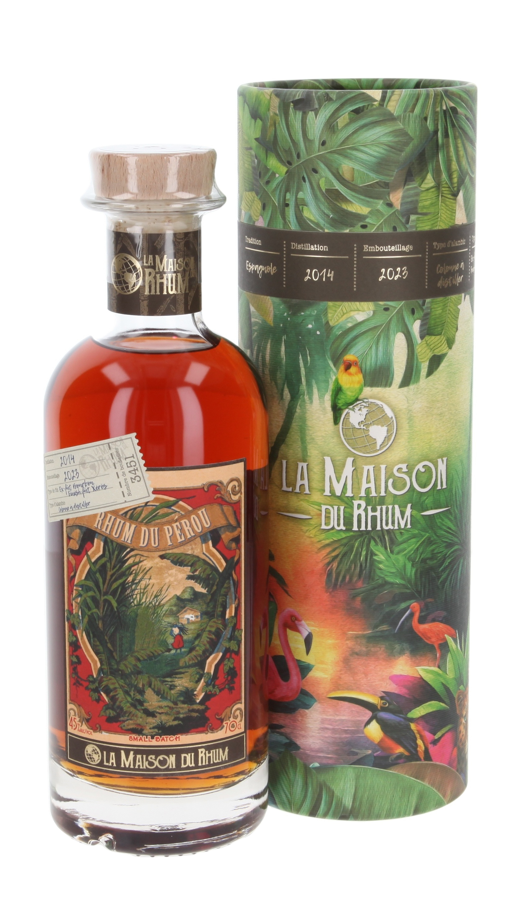 La Maison Du Rhum No.6 Peru 0,7l 45% (tuba)