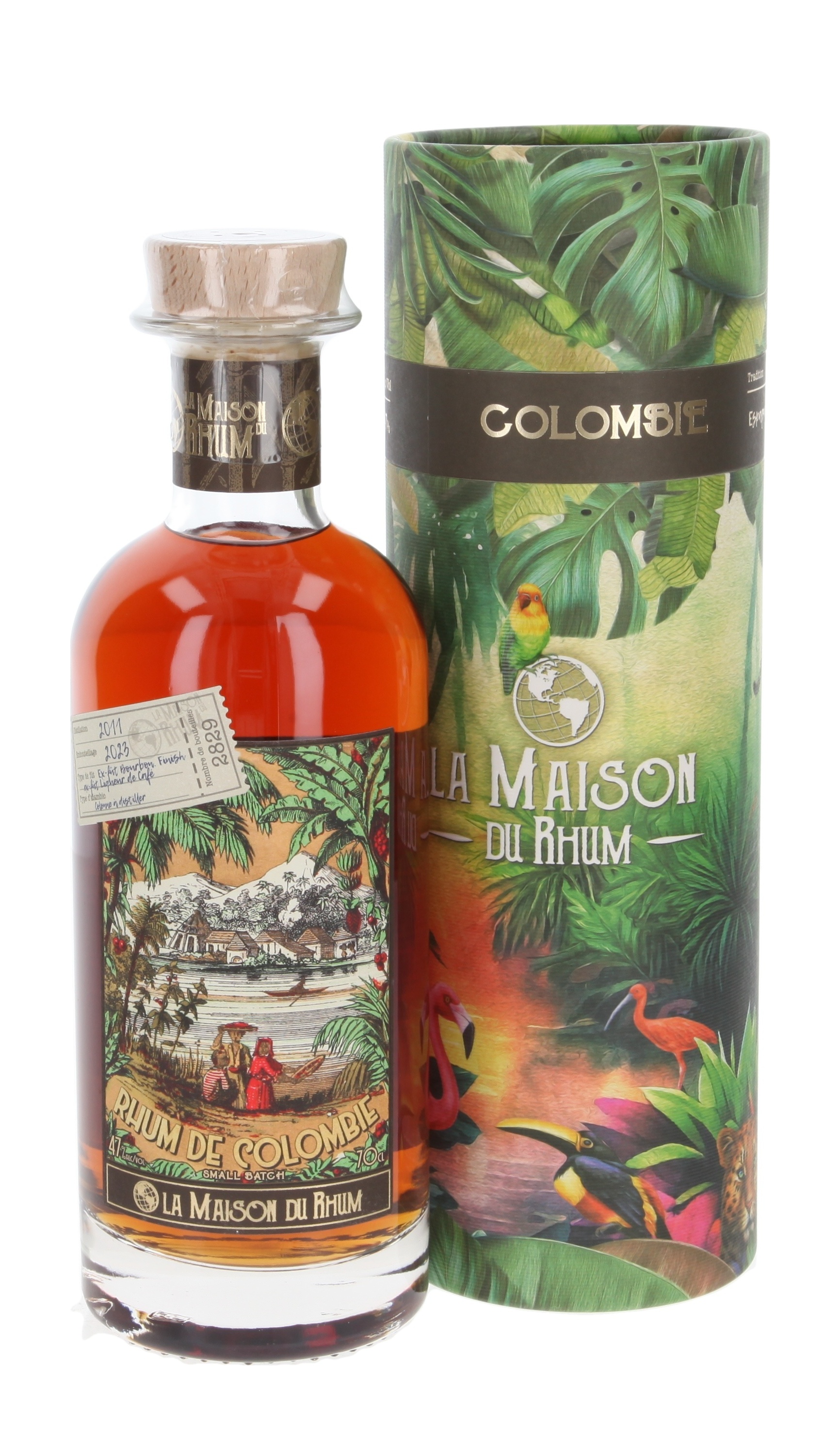 La Maison Du Rhum Colombie No.3 2011 0,7l 47% GB / Rok lahvování 2023
