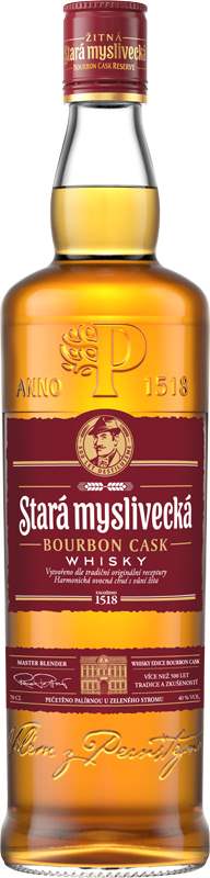 Stará Myslivecká Bourbon Cask Reserve 4y 0,7l 40% (holá láhev)