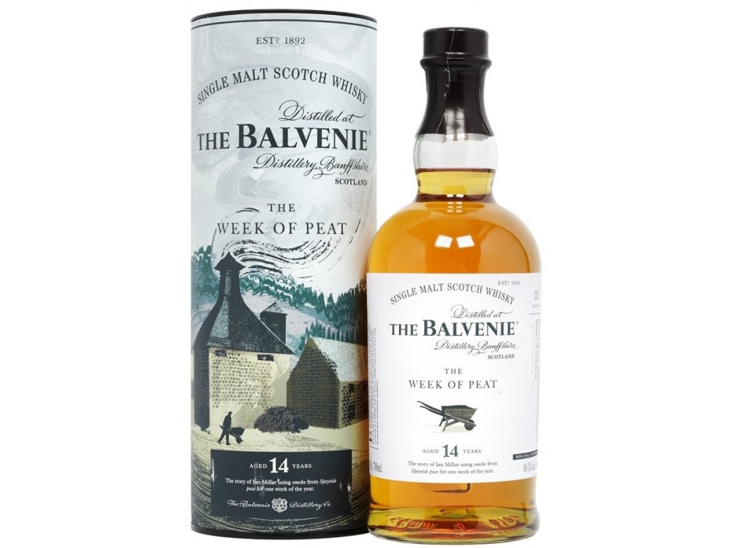 Balvenie 14 Y.O. The Week of Peat 0,7 l