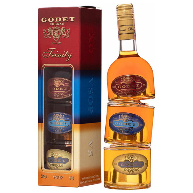 Godet Trinity 0,6l 40% (karton)