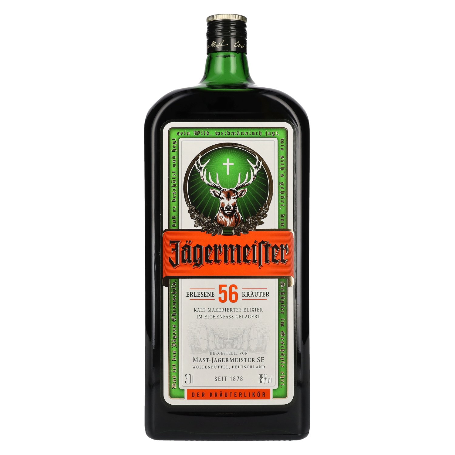 Jagermeister 35% 3 l (holá láhev)