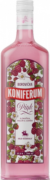 Borovička Koniferum Pink 37,5% 0,7l (holá láhev)