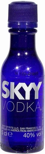 Skyy vodka 0,05l 40% (holá láhev)