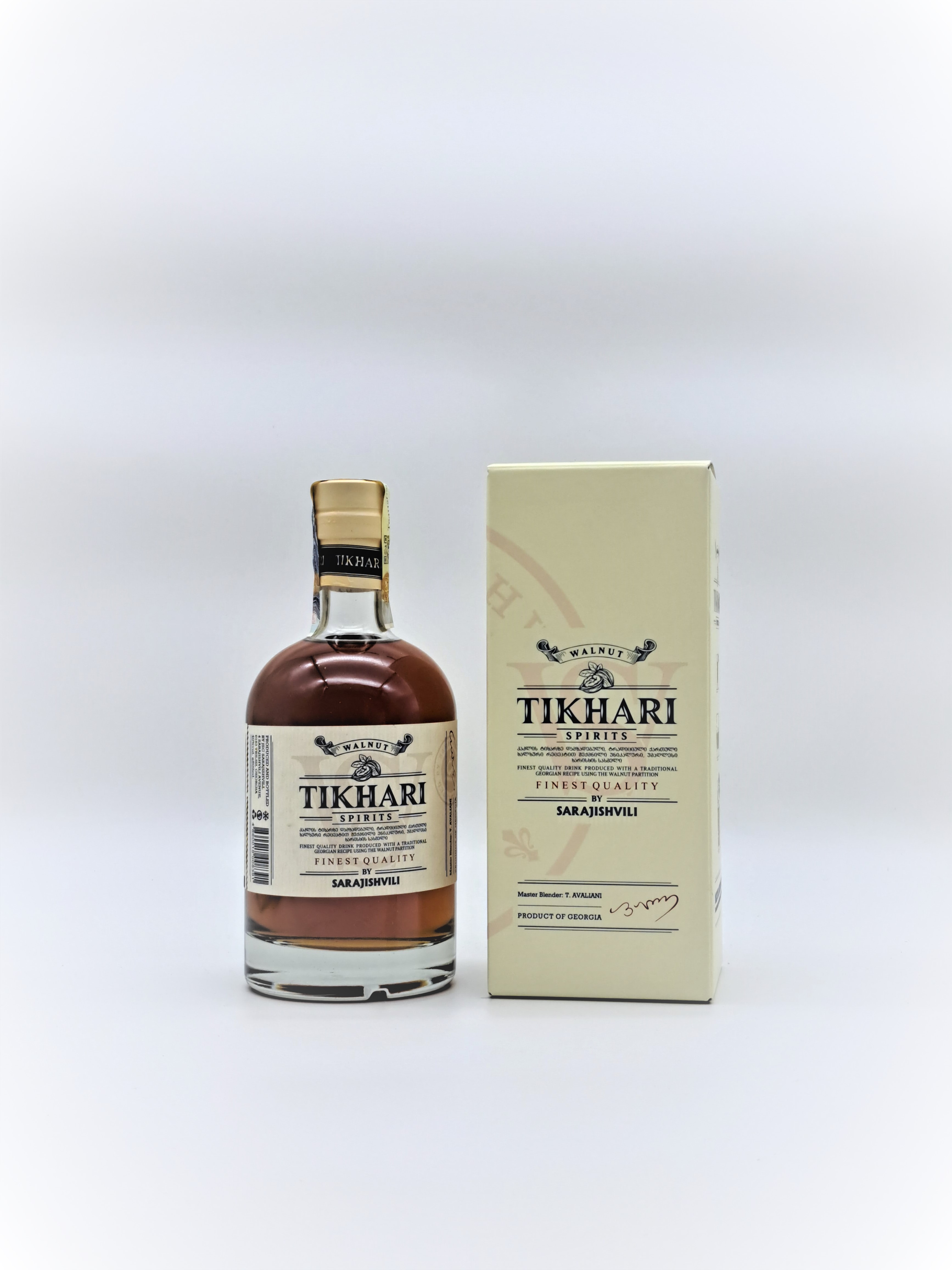 Sarajishvili Tikhari 0,5l 40% (karton)