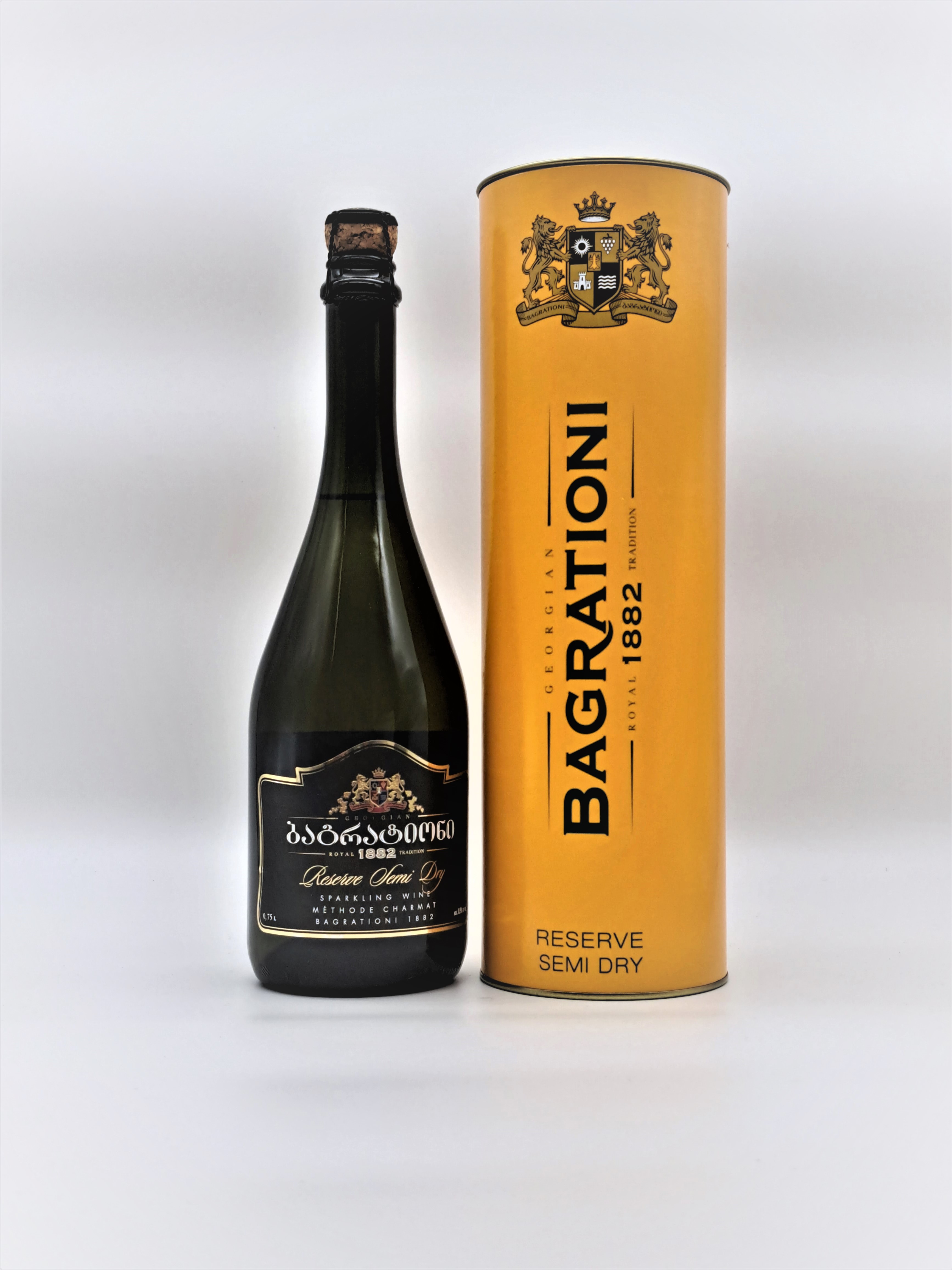 Bagrationi Reserve Brut 0,75l (tuba)