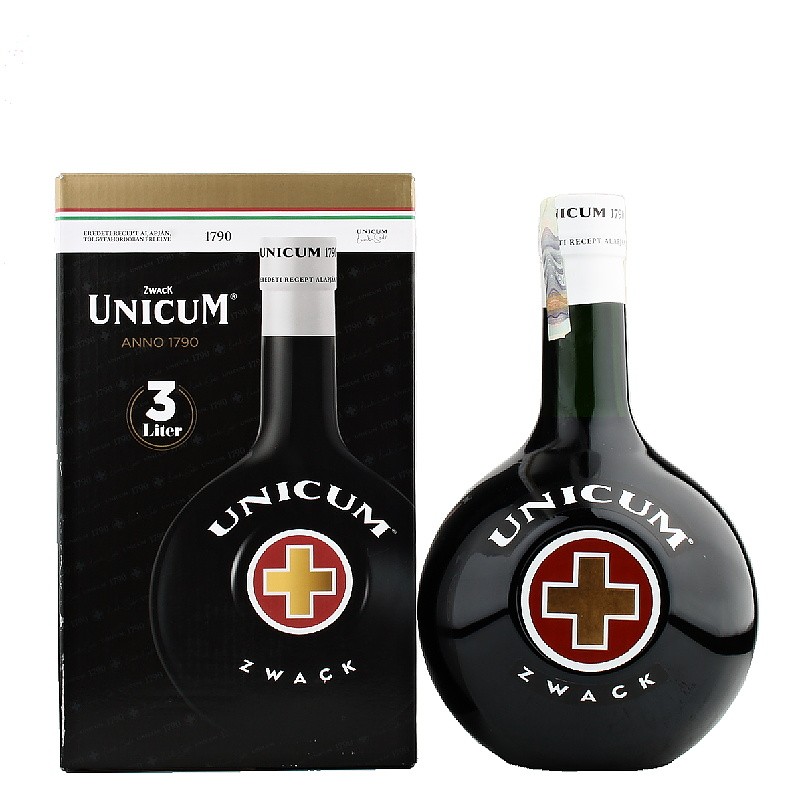 Unicum Zwack 40% 3,0L (karton)