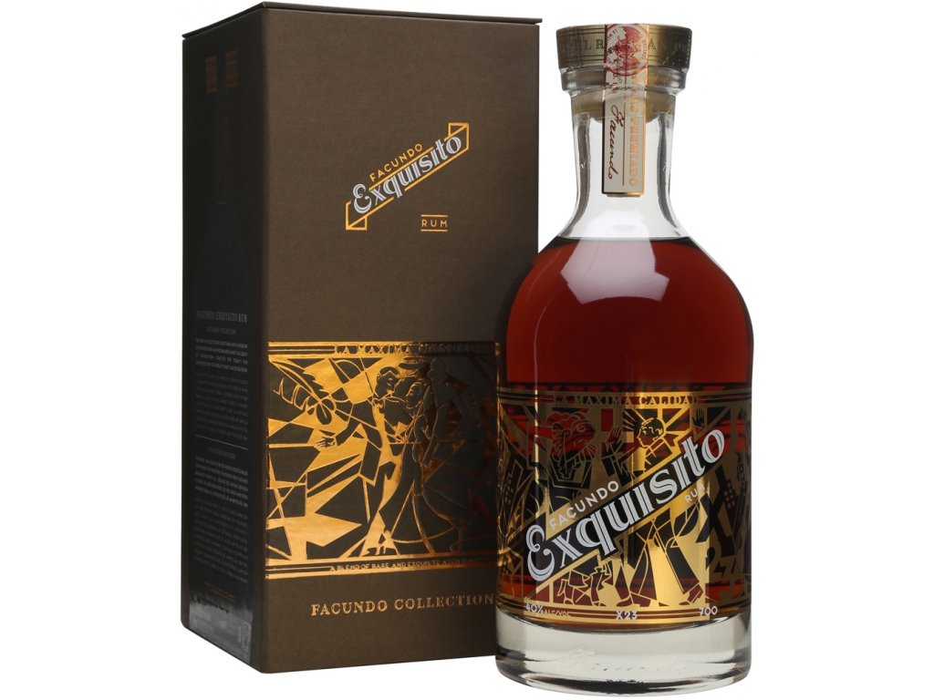 Bacardi Facundo Exquisito 23y 40%, 0,7l karton