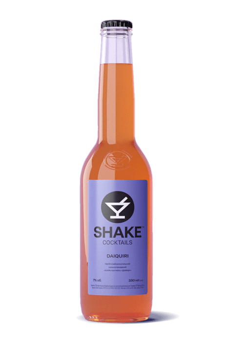 SHAKE koktejl Daiquiri 0,33l 7% (holá láhev)