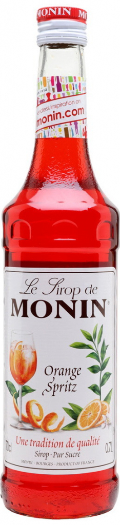 Monin orange spritz - pomerančový spritz 0,7 l