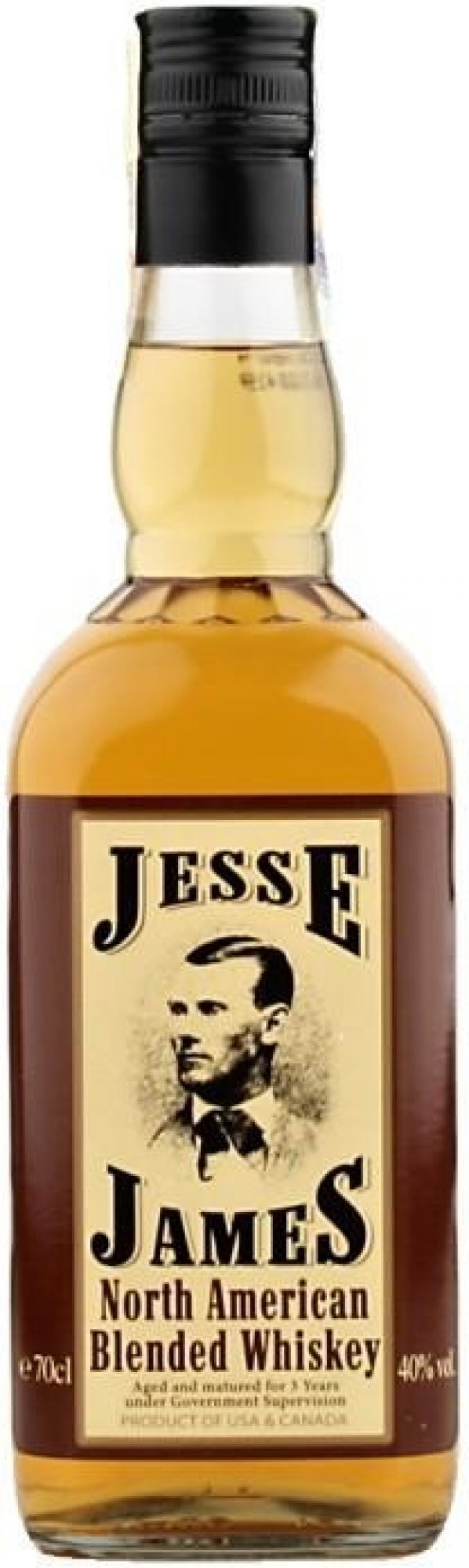 Jesse James 0,7l 40% (holá láhev)