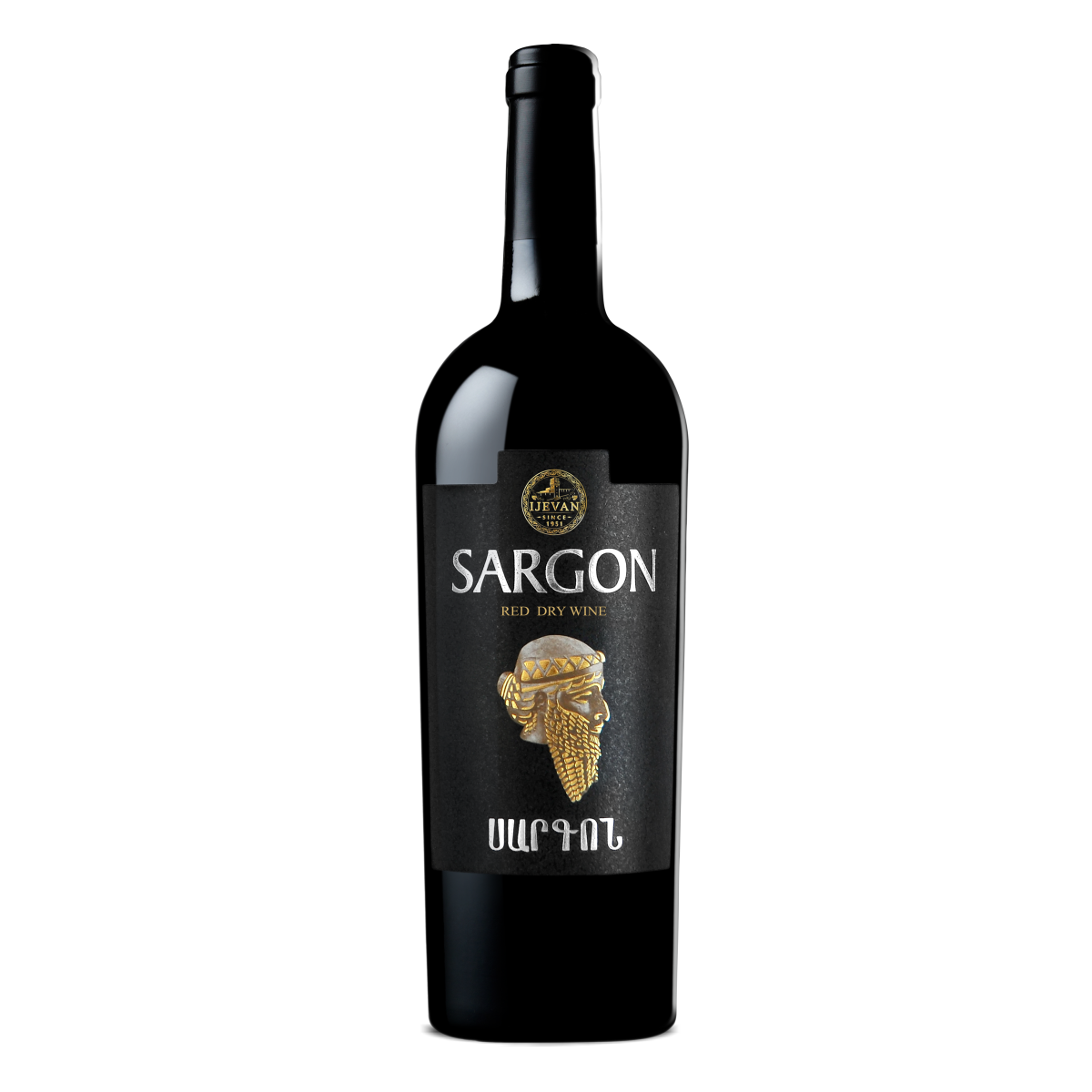 Ijevan Sargon 0,75l suché červené víno (holá láhev)