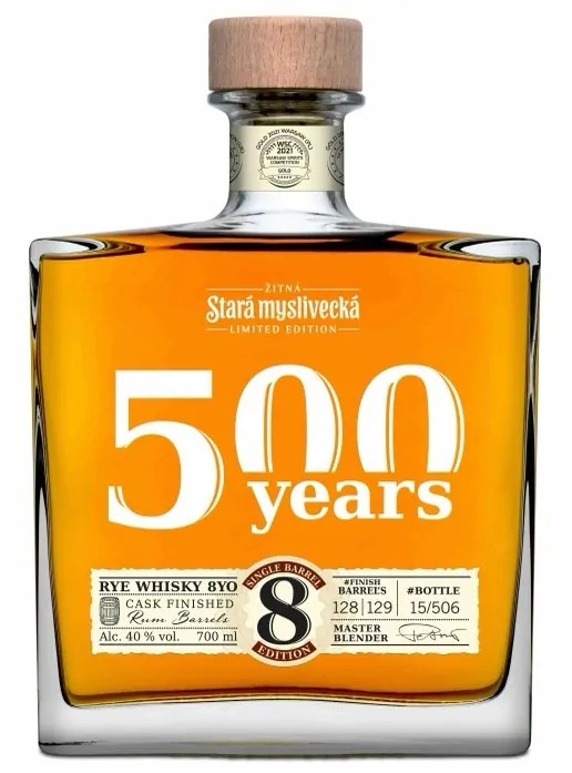 Stará Myslivecká Single Barrel 8yo Rum Barrel Finish 40% 0,7l