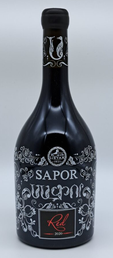 Ijevan Sapor red dry wine červené suché 0,75l (holá láhev)