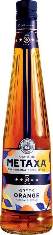 Metaxa 5* Greek Orange 0,7l 38%
