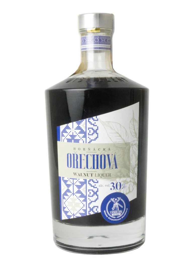 Horňácká Ořechová Kuželov 0,5l 30% (holá láhev)