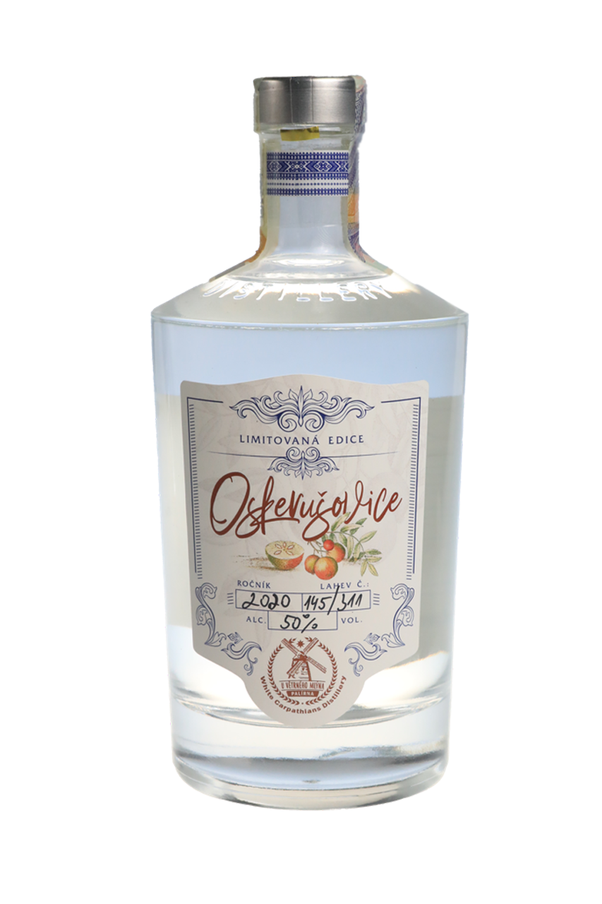 Oskerušovice Kuželov 0,5l 50% (holá láhev)