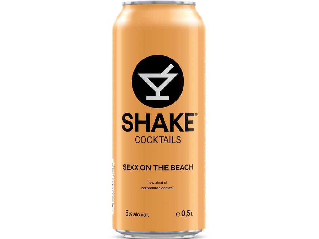 SHAKE koktejl Sexx on the Beach 0,5l 5% (plech)