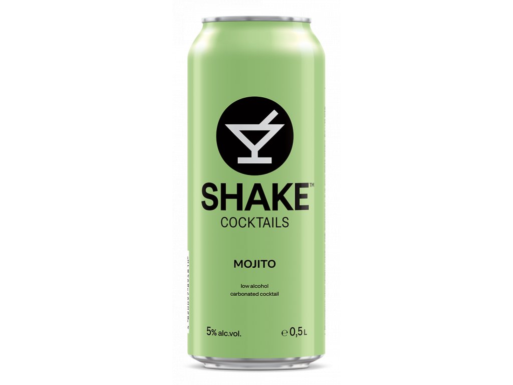 SHAKE koktejl Mojito 0,5l 5% (plech)