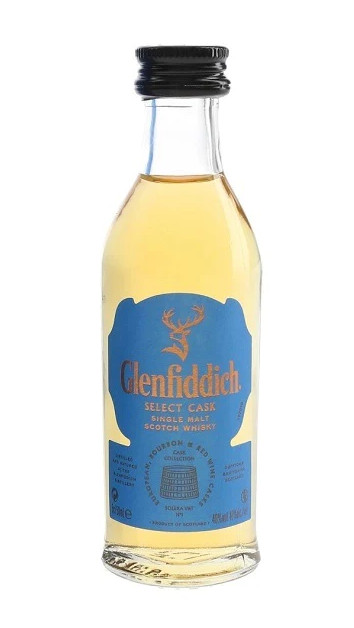 Glenfiddich Select Cask 0,05l 40% (holá láhev)