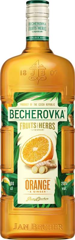 Becherovka Orange & Ginger 1l 20%