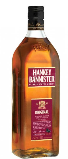 Hankey Bannister 0,7l 40% (holá láhev)