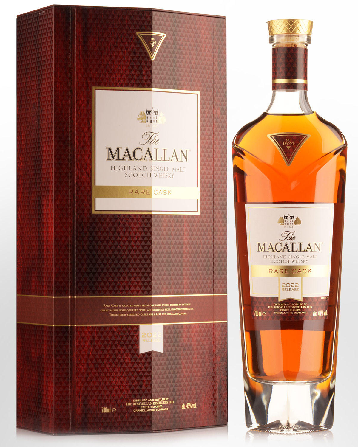 Macallan Rare Cask 0,7l 43% GB / Rok lahvování 2023