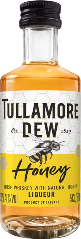 Tullamore D.E.W. Honey MINI 35% 0,05l (holá láhev)