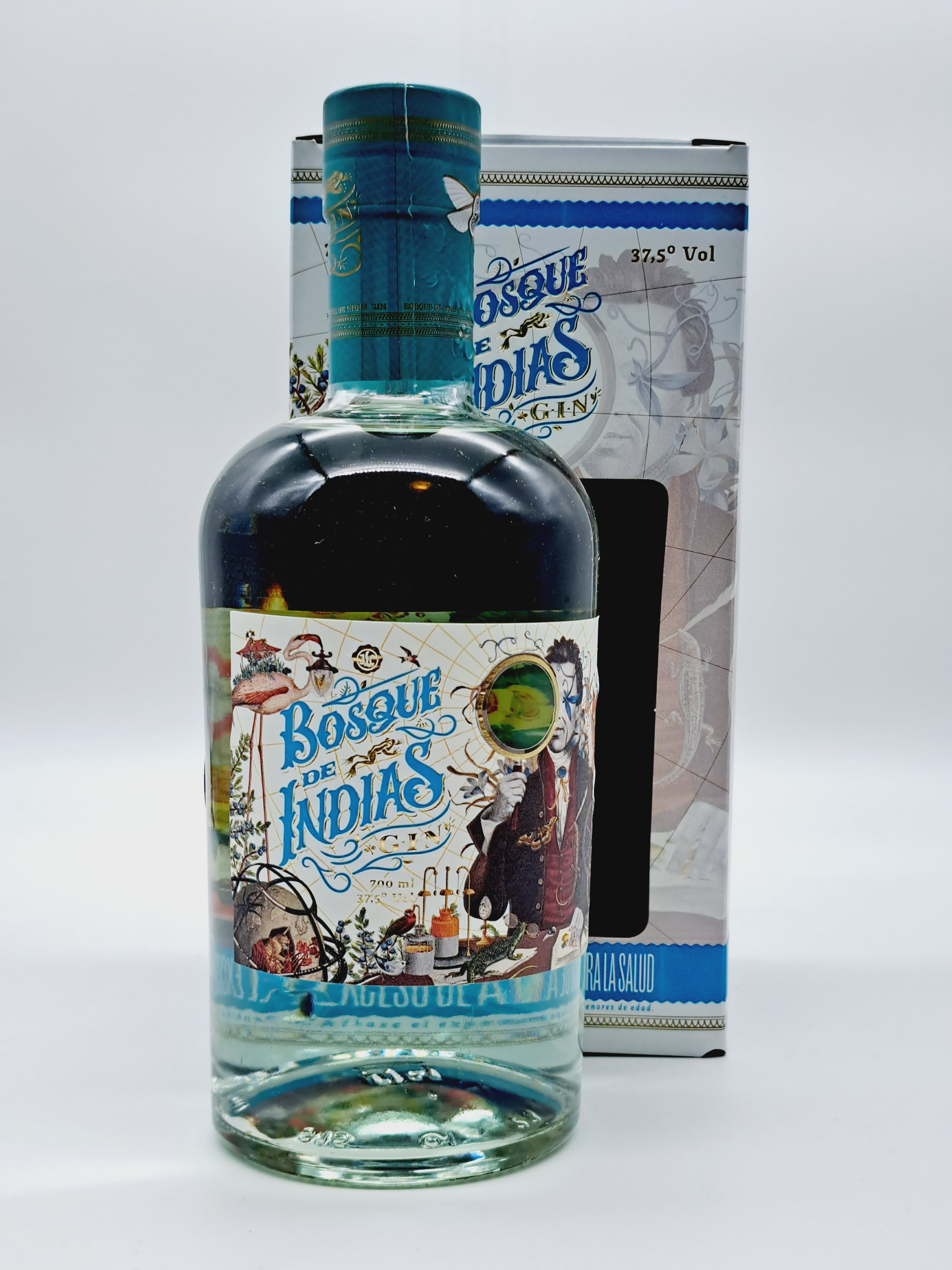 Bosque de Indias Gin 0,7l 37,5% (holá láhev)