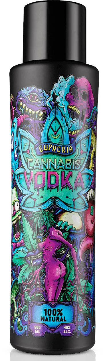 Euphoria Cannabis Vodka 0,5l 40%