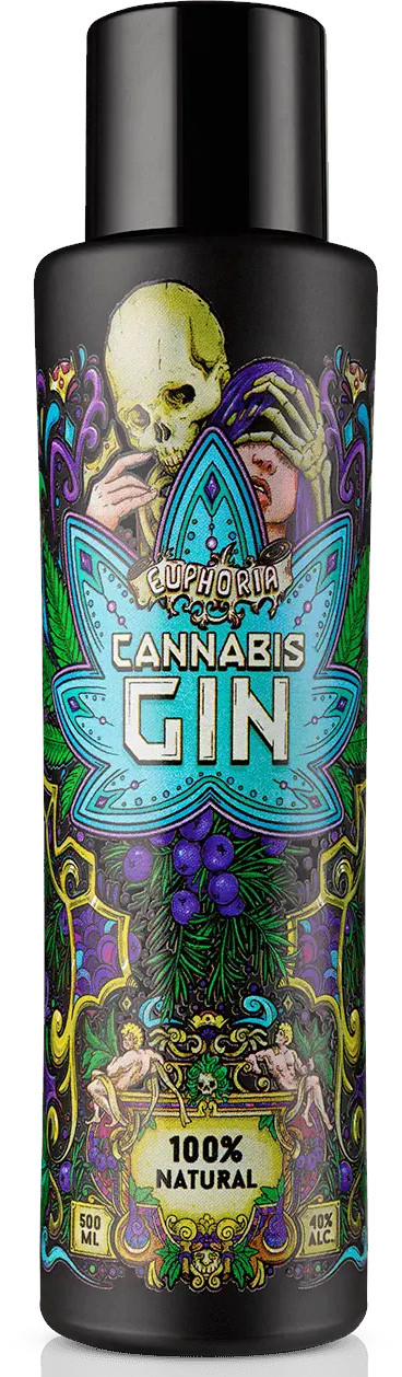 Euphoria Cannabis Gin 0,5l 40%
