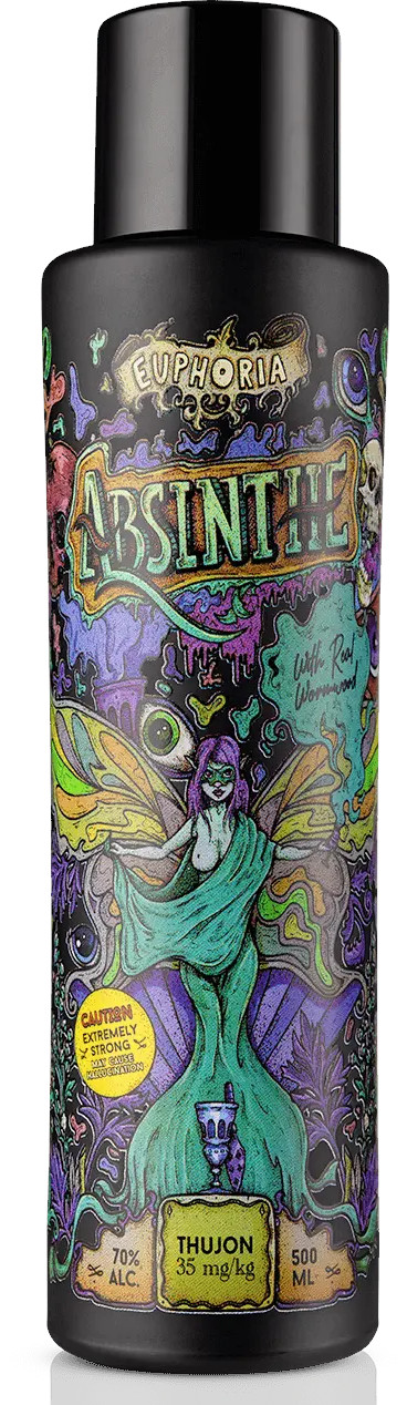 Absinthe Euphoria 0,5l 70% Made with Madness