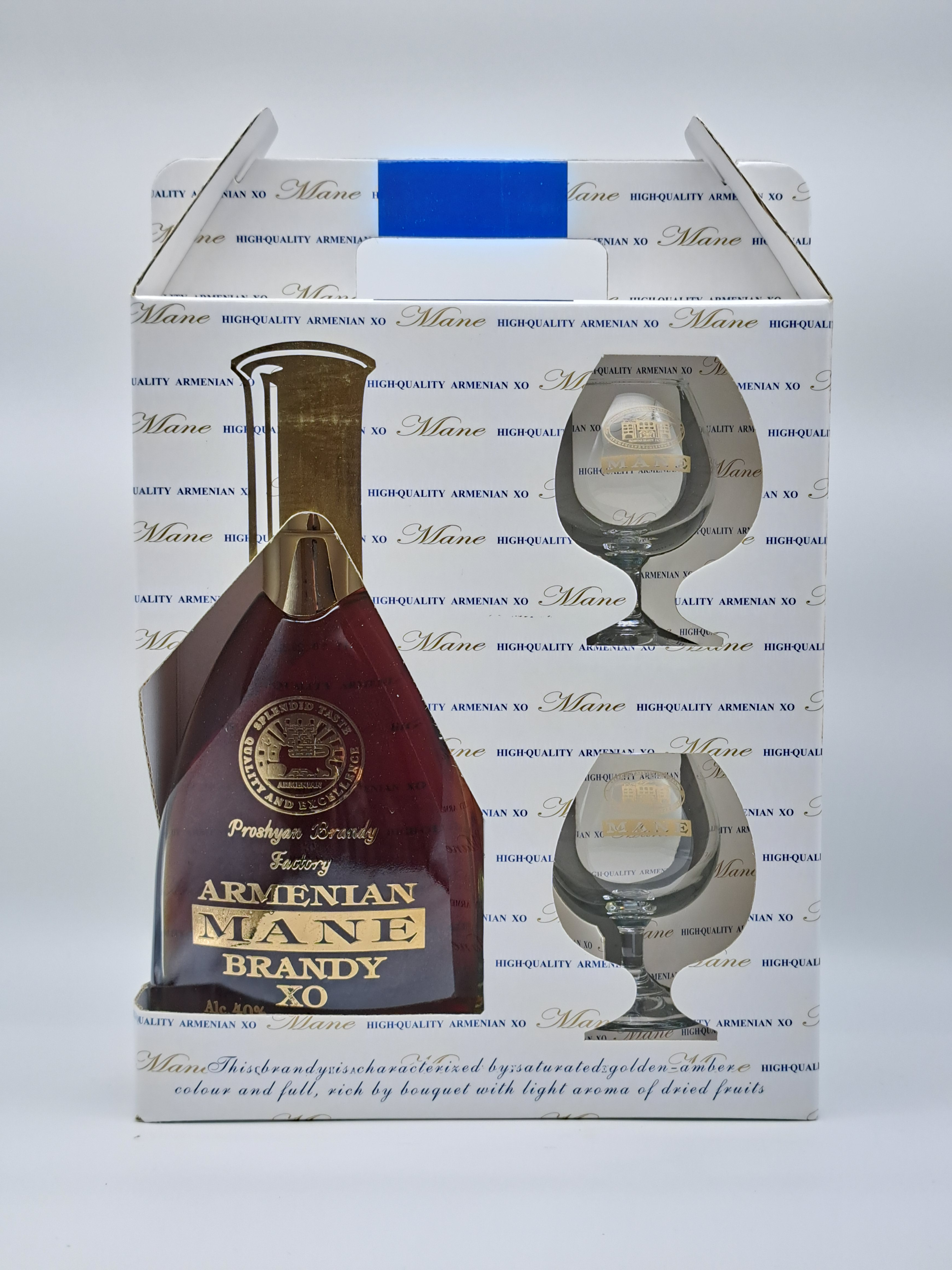 Proshyan Mane 8y 0,75l 40% (dárkové balení 2 skleničky)