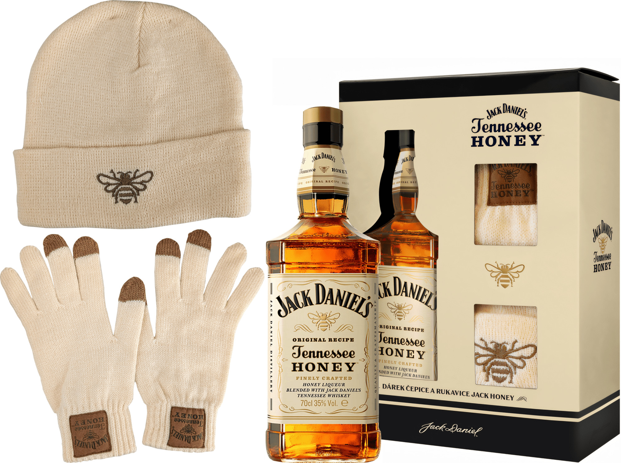 Jack Daniel's Honey + winter set
