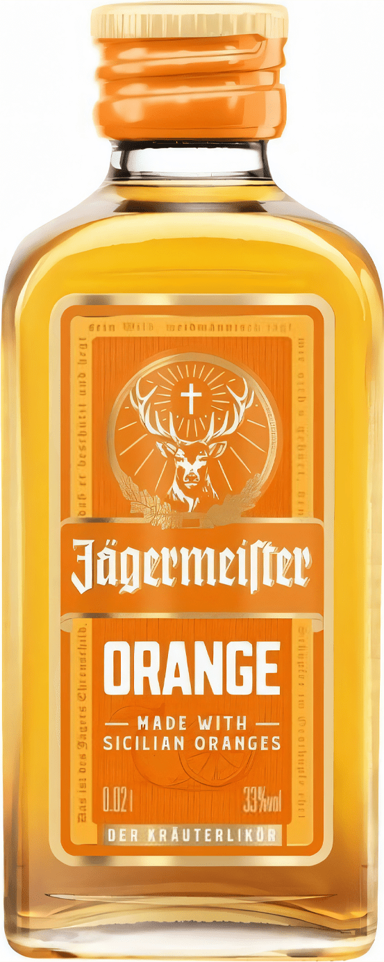 Jägermeister Orange 0,02l 33% (holá láhev)
