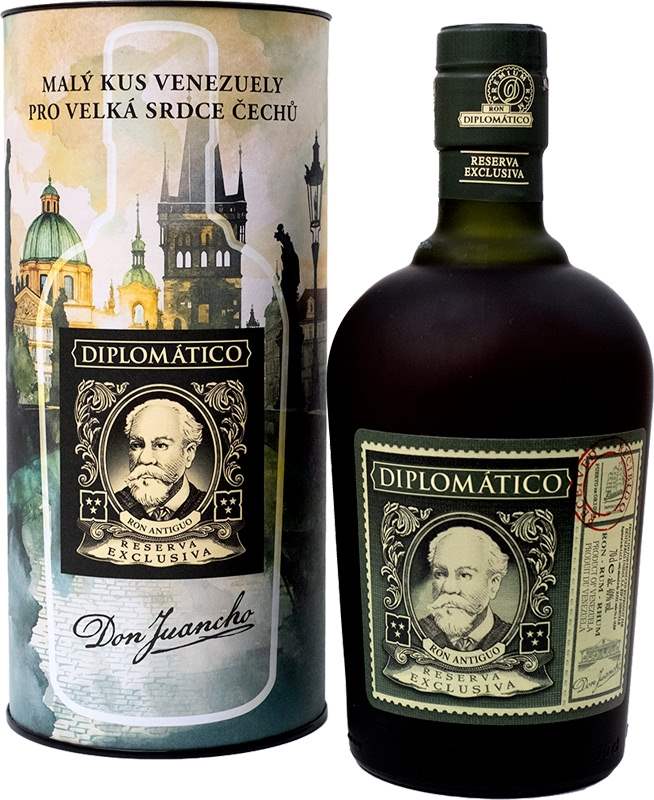 Diplomático Diplomatico Reserva Exclusiva CZ Design 40% 0,7l