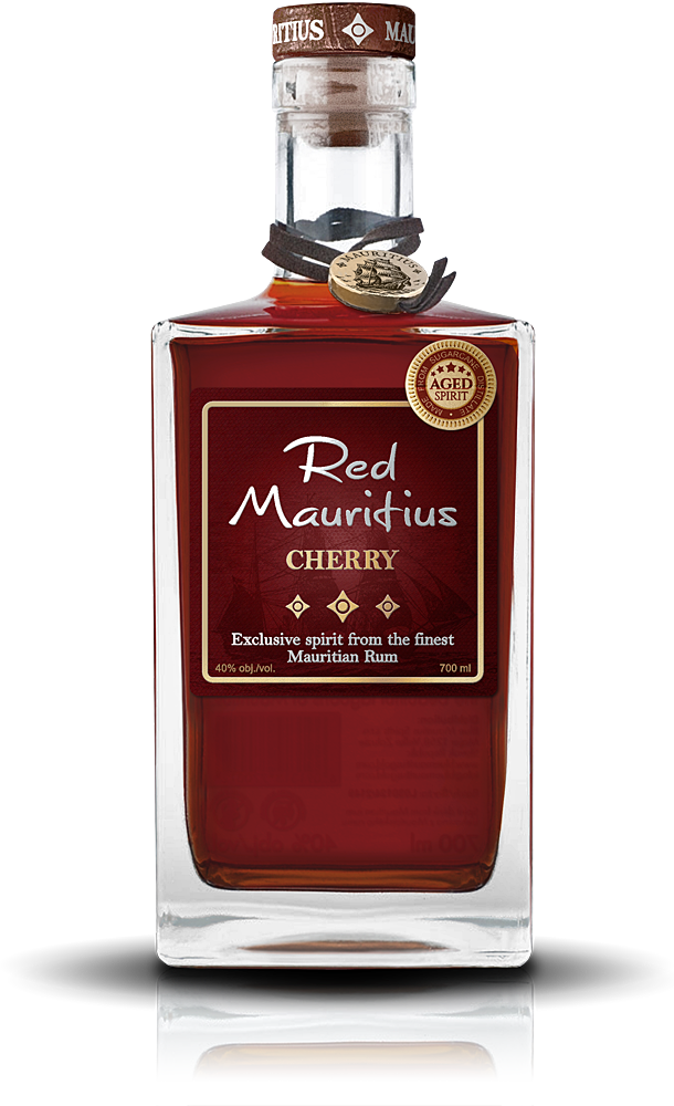 Mauritius Red Cherry Cask 0,7l 40% (holá láhev)