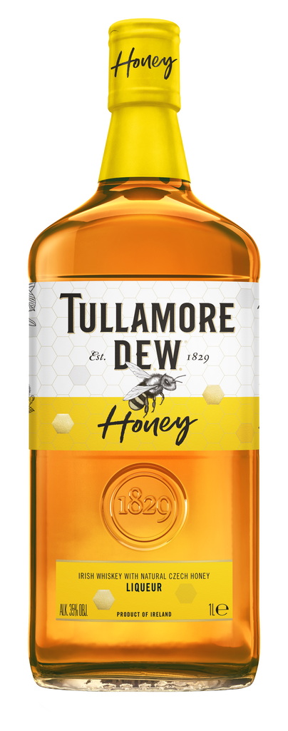 Tullamore D.E.W. Honey 35% 1 l (holá láhev)