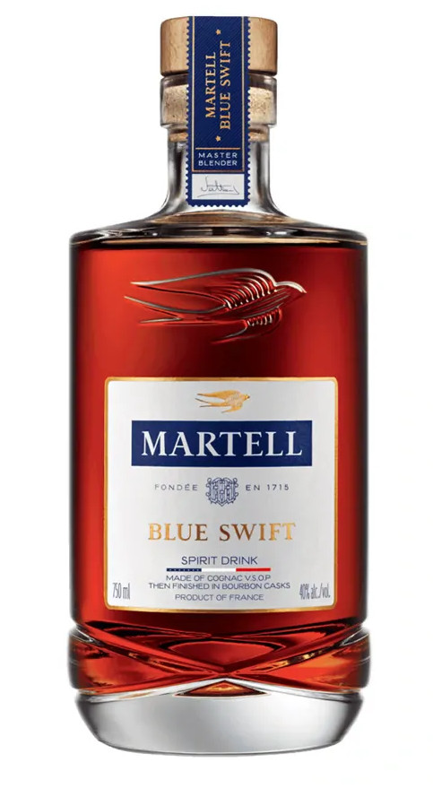 Martell Blue Swift 0,7l 40% (holá láhev)