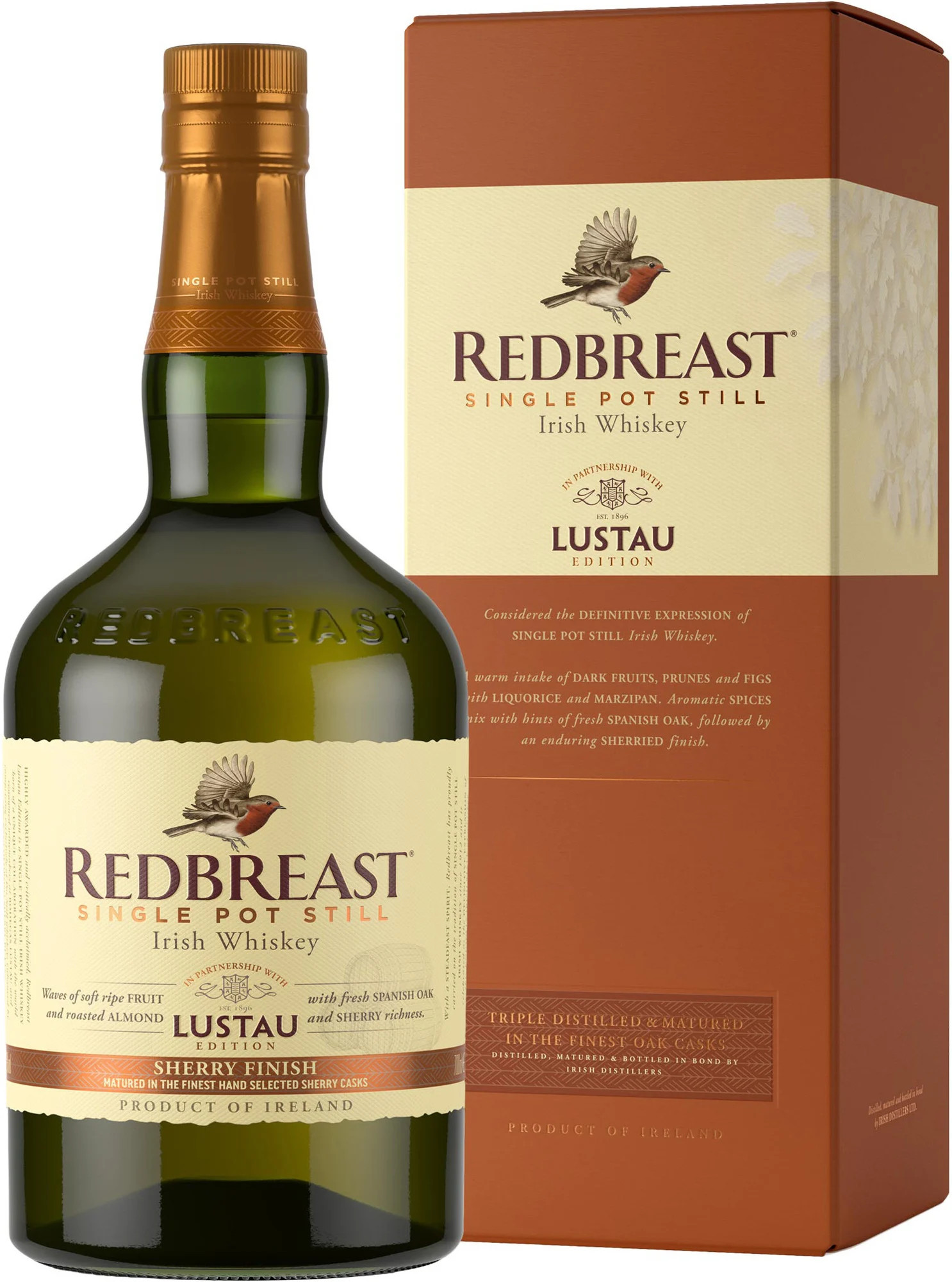 Redbreast Lustau 0,7l 40% (karton)