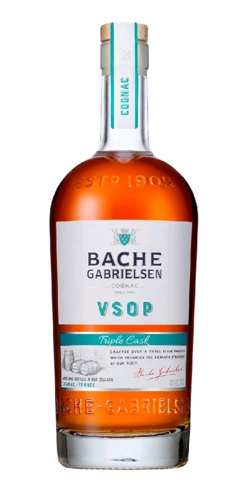 Bache Gabrielsen VSOP Triple Cask 1l 40% (holá láhev)