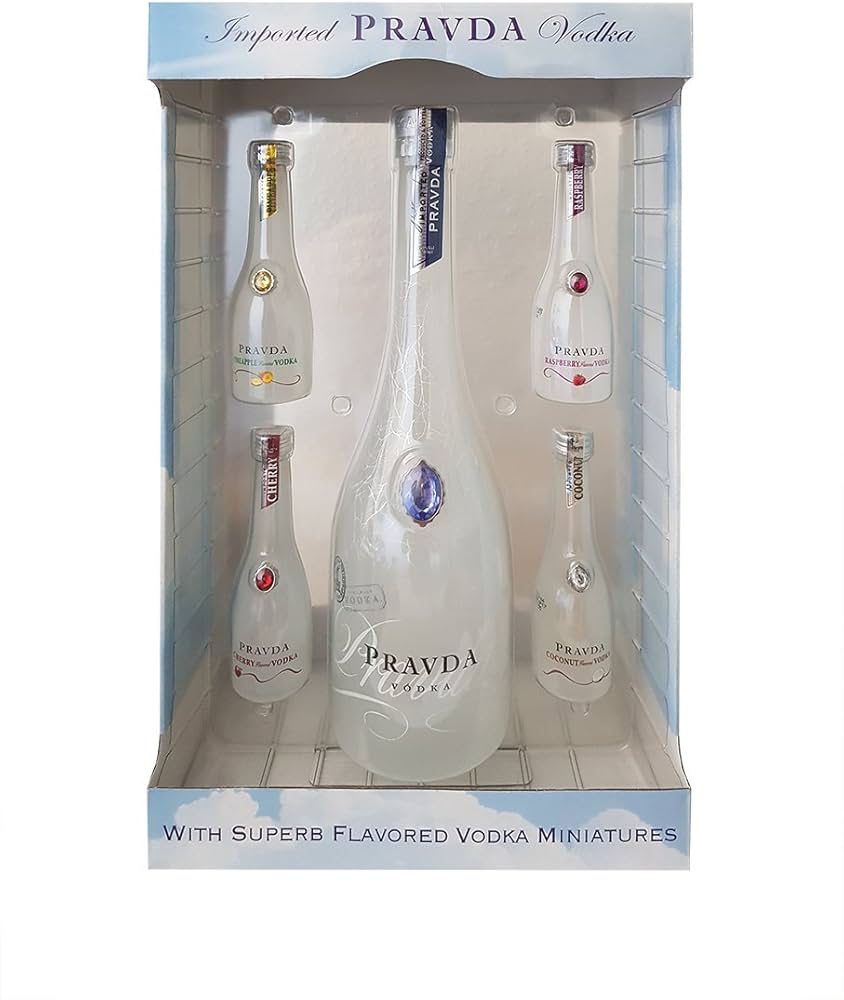 Pravda 0,7l 40% (dárkové balení)